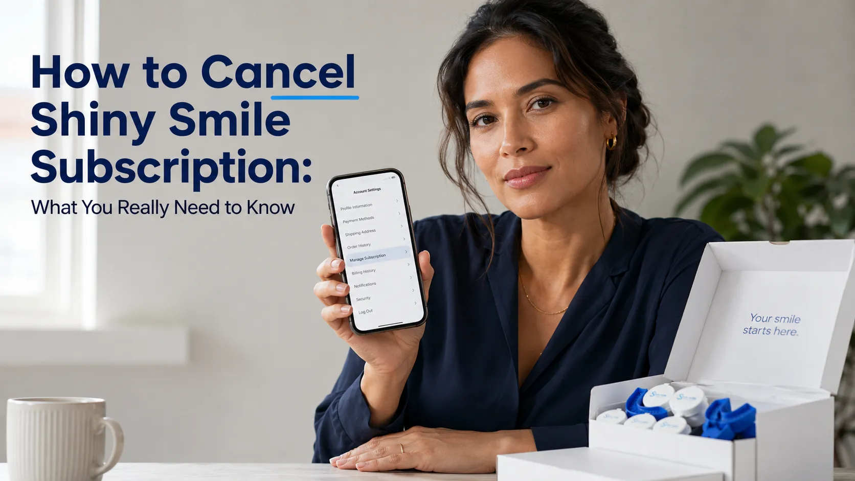 How to Cancel Shiny Smile Subscription