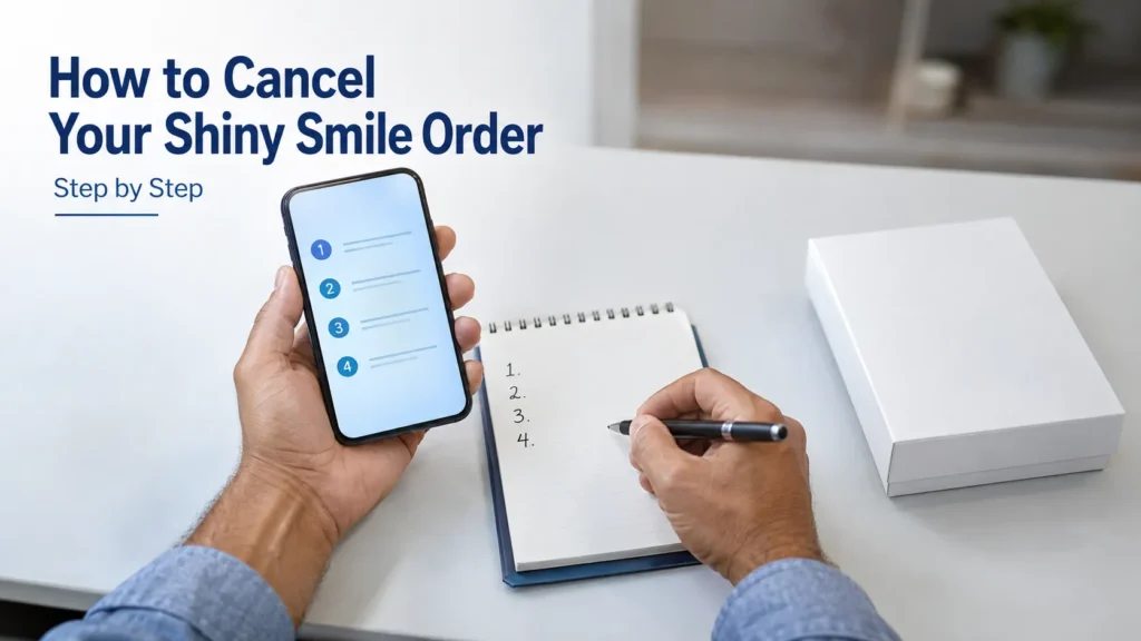 How to Cancel Your Shiny Smile Order