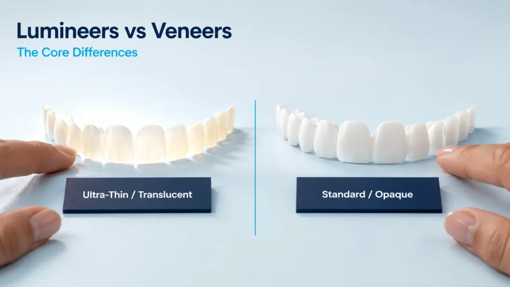 Lumineers vs Veneers