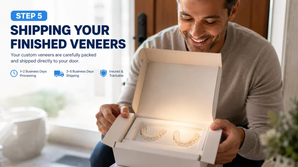 Shipping Your Finished Veneers