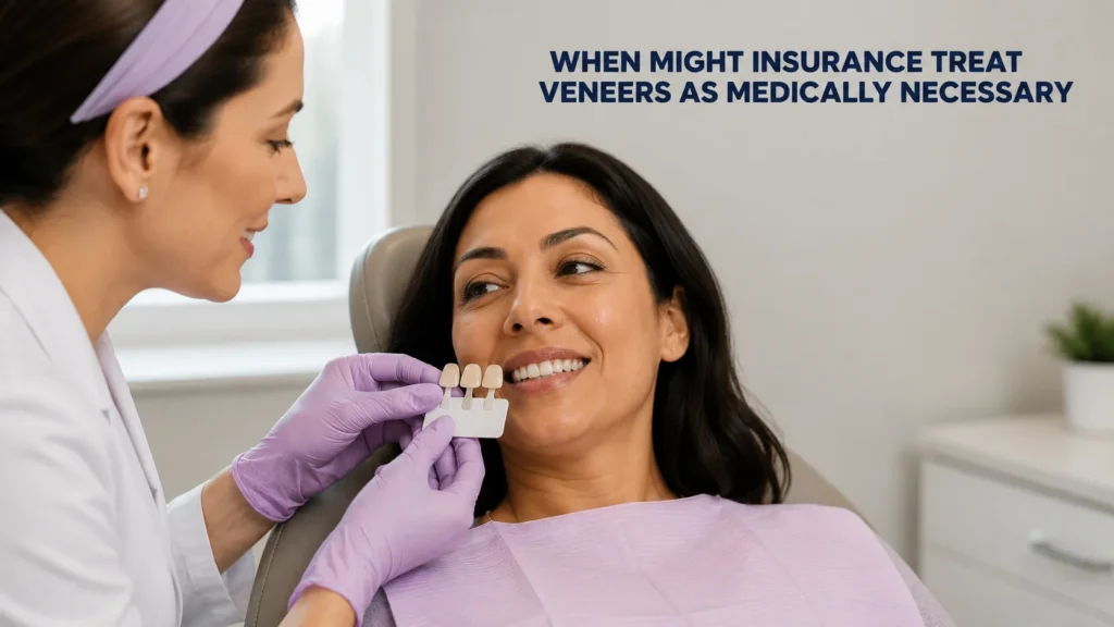 When Might Insurance Treat Veneers as Medically Necessary