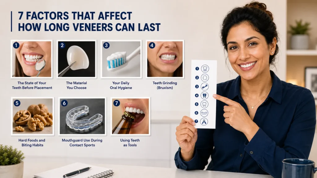 7 Factors That Affect How Long Veneers Can Last