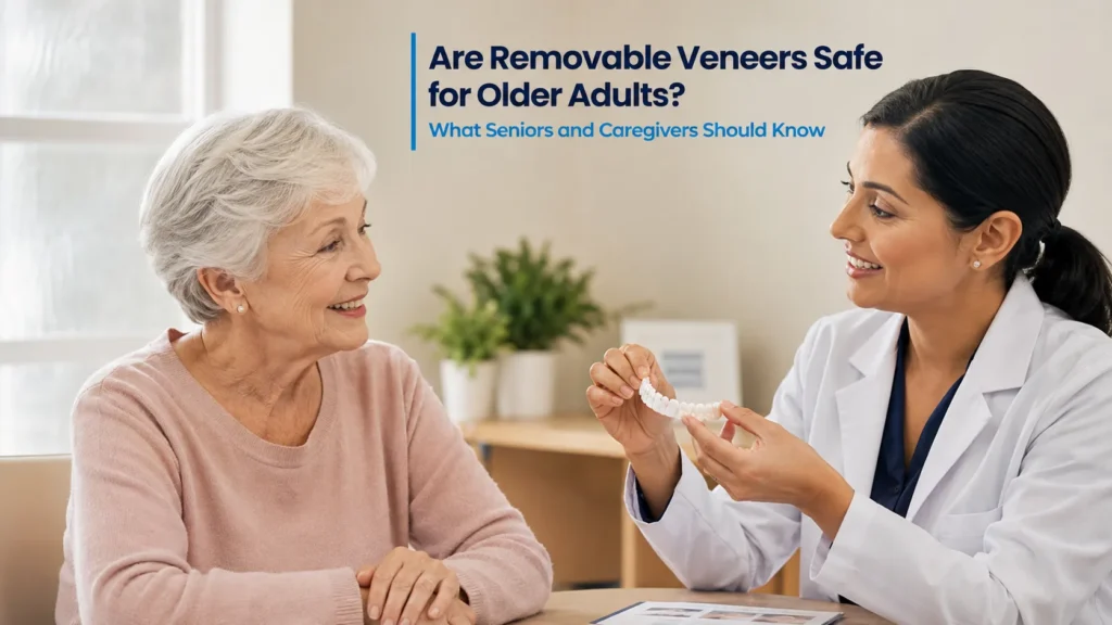 Are Removable Veneers Safe for Older Adults