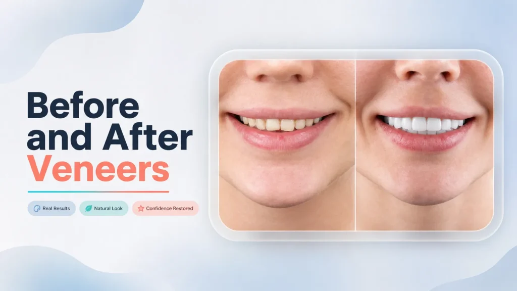 Before and After Veneers