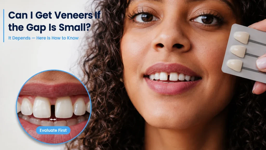Can I Get Dental Veneers for Missing Teeth If the Gap Is Small