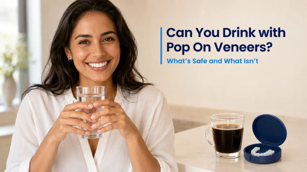Can You Drink With Pop On Veneers