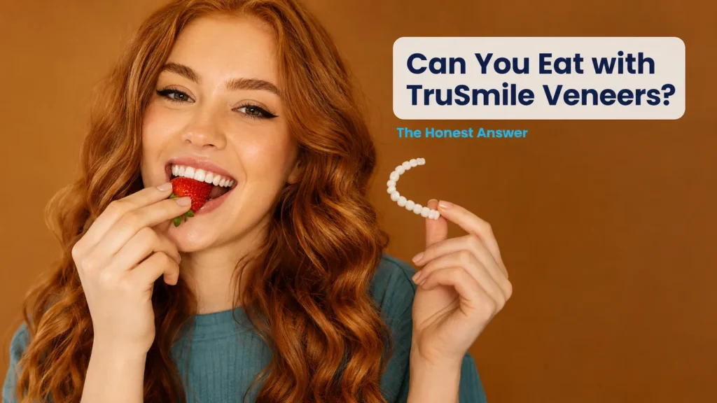 Can You Eat With TruSmile Veneers