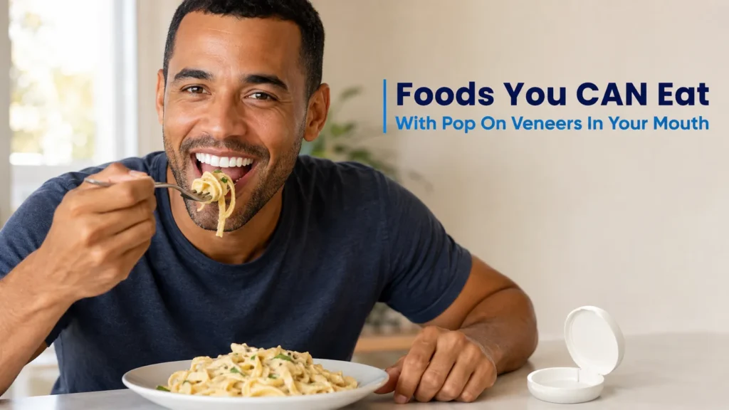 Foods You Can Eat With Pop On Veneers In Your Mouth