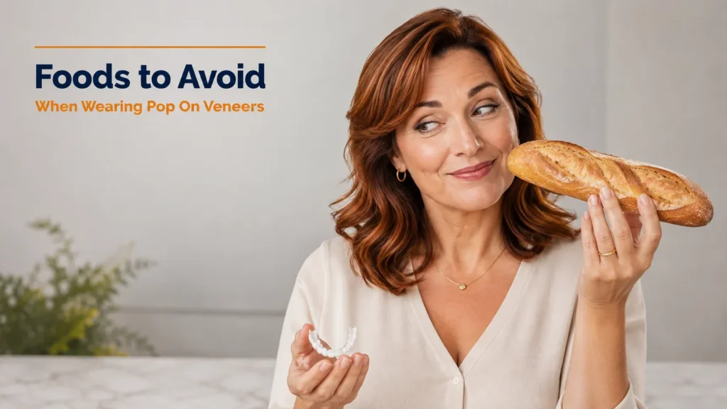 Foods to Avoid When Wearing Pop On Veneers