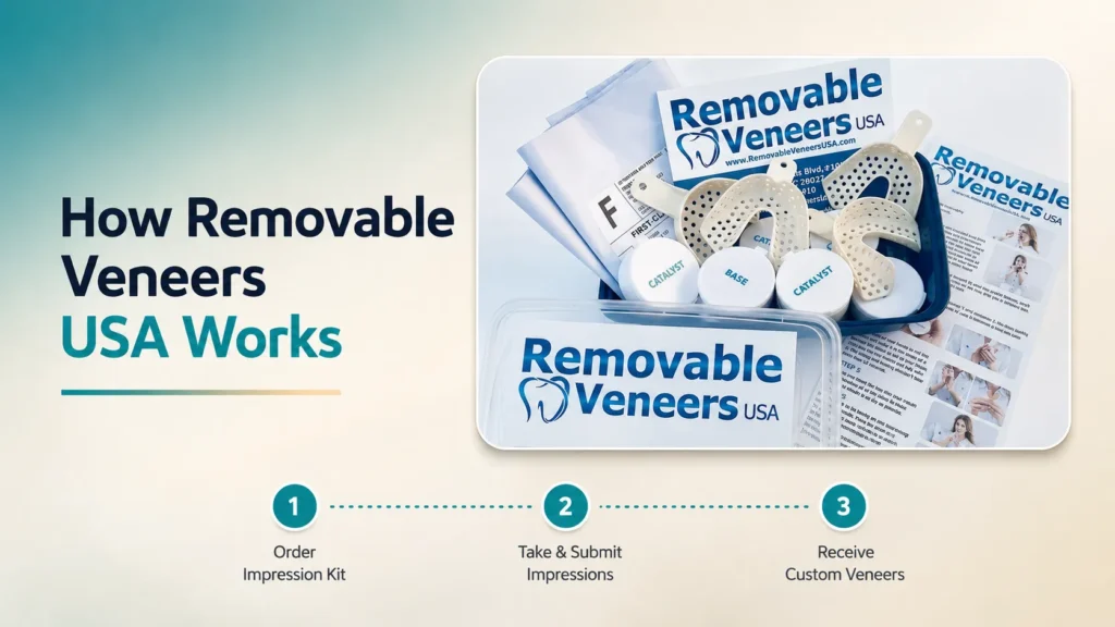 How Removable Veneers USA Works
