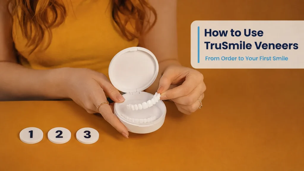How to Use TruSmile Veneers