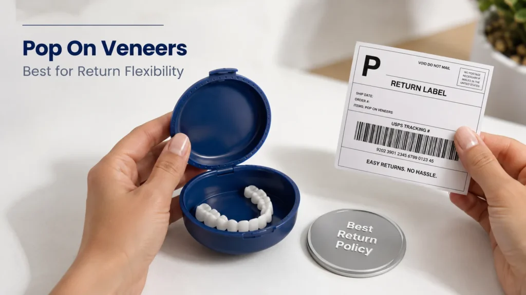 Pop On Veneers - Best for Return Flexibility