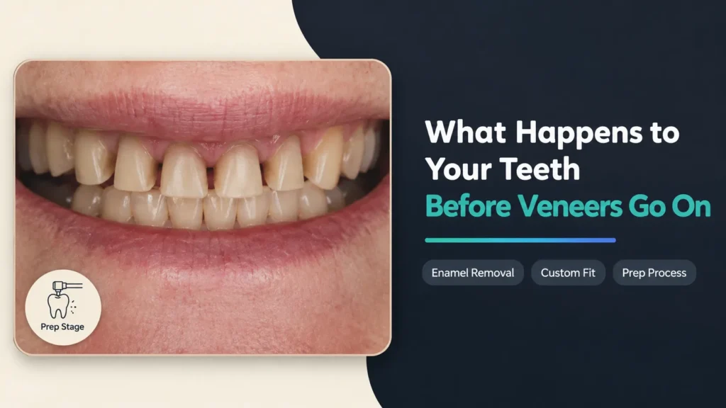 What Happens to Your Teeth Before Veneers Go On