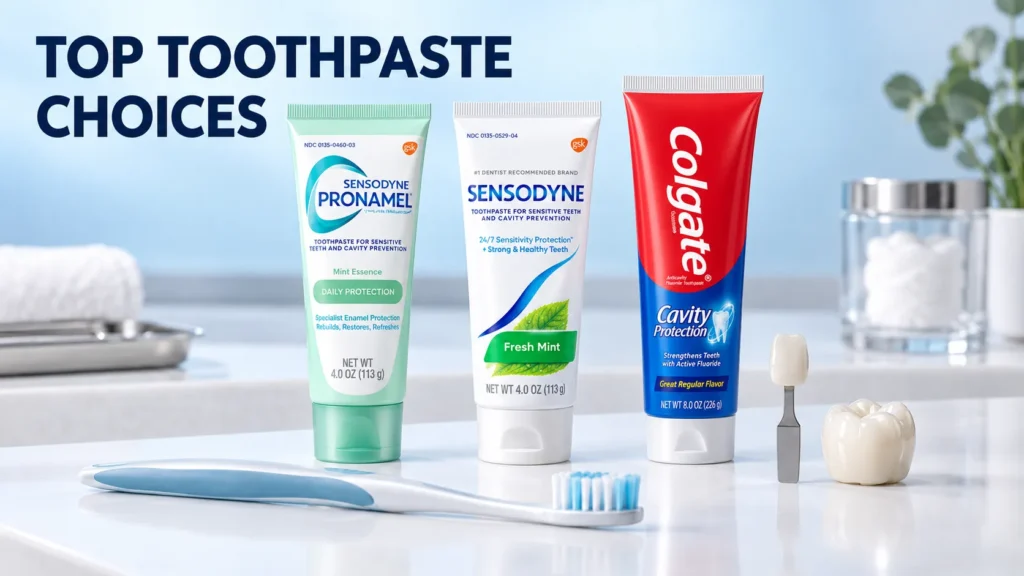 Our Top Toothpaste Choices for Veneers and Crowns